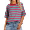 Red and Green Striped