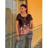 imageZeagoo Women Tunic Tops Dressy Casual Summer Short Sleeve Shirts Floral Loose Fit Pleated Boho Top SXXLSf31