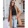 imageZeagoo Womens Long Sleeve Shirts Mock Neck Turtleneck Slim Fitted Basic Crop Tops 2024 Fashion Casual TShirts1 Packblack