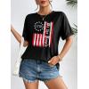 imageZeagoo Women Oversized TShirt Summer Casual Short Sleeve Loose Tee TopsBlack2