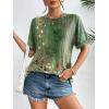 imageZeagoo Women Oversized TShirt Summer Casual Short Sleeve Loose Tee TopsMz808