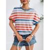 imageZeagoo Women Oversized TShirt Summer Casual Short Sleeve Loose Tee TopsTw793