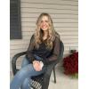imageZeagoo Womens Blouses Dressy Casual V Neck Top Swiss Dot Balloon Long Sleeve ShirtsBlack