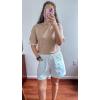 imageZeagoo Womens Knit Short Sleeve Tops Summer Pullover Blouse Basic Casual ShirtKhaki