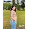 imageZeagoo Womens Knit Short Sleeve Tops Summer Pullover Blouse Basic Casual ShirtKhaki