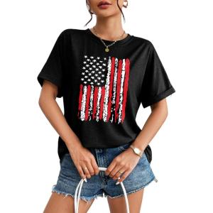 imageZeagoo Women Oversized TShirt Summer Casual Short Sleeve Loose Tee TopsBlack1