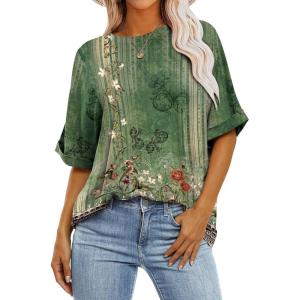 imageZeagoo Women Oversized TShirt Summer Casual Short Sleeve Loose Tee TopsMz808