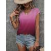 imageZeagoo 2025 Womens Tank Top V Neck Eyelet T Shirts Cap Sleeve Tops Loose Fit Blouses Dressy Casual Summer Basic ShirtsAombrered 2
