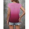 imageZeagoo 2025 Womens Tank Top V Neck Eyelet T Shirts Cap Sleeve Tops Loose Fit Blouses Dressy Casual Summer Basic ShirtsAombrered 2