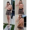 imageZeagoo Women 2025 Silk Satin Tank Tops Dressy V Neck Camisole Blouse Casual Sleeveless Cami Summer Tanks ShirtKhaki