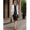 imageHOTOUCH Womens Sleeveless Button Down Shirt Tops V Neck Business Casual Collared Blouses Tank TopBlack