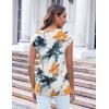 imageZeagoo Womens 3 Pack Cap Sleeve T Shirts V Neck Basic Tees Tops with Pocket Fashion Trendy Casual Summer Outfits Clothes 2025Ztie Dye Flower