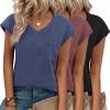 3 Pack-dark Blue  Wine Red  Black