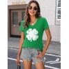 imageZeagoo Short Sleeve Shirts for Women Casual Soft V Neck Basic Tee Tops Summer Outfit Clothes1 Packsp76