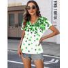 imageZeagoo Short Sleeve Shirts for Women Casual Soft V Neck Basic Tee Tops Summer Outfit Clothes1 Packsp77