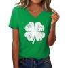 imageZeagoo Short Sleeve Shirts for Women Casual Soft V Neck Basic Tee Tops Summer Outfit Clothes1 Packsp76