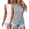 2 Pack-grey and White