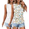 2 Pack-yellow Green Leaves and White