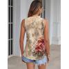 imageZeagoo Womens Summer Tank Tops Pleated V Neck Floral Solid Loose Fit Tops Casual Flowy Sleeveless Tunic Shirts 2025 ClothesPa275