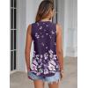 imageZeagoo Womens Summer Tank Tops Pleated V Neck Floral Solid Loose Fit Tops Casual Flowy Sleeveless Tunic Shirts 2025 ClothesWf54