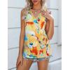 imageZeagoo Women 2025 V Neck Lace Tank Tops Summer Floral Print Loose Fit Tops Sleeveless Shirts Casual Trendy BlousePrint 1