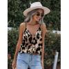 imageZeagoo Womens Silk Satin Tank Tops V Neck Sleeveless Camisole Cami Spaghetti Straps Blouse Summer Loose Racerback ShirtAn256