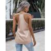 imageZeagoo Womens Silk Satin Tank Tops V Neck Sleeveless Camisole Cami Spaghetti Straps Blouse Summer Loose Racerback ShirtChampagne