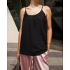 imageZeagoo Womens Summer Sleeveless Tops Scoop Neck Cute Tank Camisole Casual Loose Fit TopsBlack