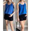 imageZeagoo Womens Summer Sleeveless Tops Scoop Neck Cute Tank Camisole Casual Loose Fit TopsBlue