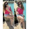 imageZeagoo Womens Summer Sleeveless Tops Scoop Neck Cute Tank Camisole Casual Loose Fit TopsRose Red