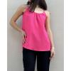 imageZeagoo Womens Summer Sleeveless Tops Scoop Neck Cute Tank Camisole Casual Loose Fit TopsRose Red