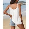 imageZeagoo Womens Summer Sleeveless Tops Scoop Neck Cute Tank Camisole Casual Loose Fit TopsWhite