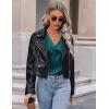 imageZeagoo Womens 2025 Silk Satin Tank Tops V Neck Casual Cami Sleeveless Camisole Blouses Summer Basic Tank ShirtBlue Green