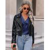 imageZeagoo Womens 2025 Silk Satin Tank Tops V Neck Casual Cami Sleeveless Camisole Blouses Summer Basic Tank ShirtNavy Blue