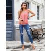 imageZeagoo Womens Tank Tops Square Neck Loose Fit Basic Casual Going Out Tops Trendy Summer Sleeveless ShirtsBpink