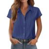 Dark Blue Striped
