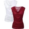 B-white&wine Red