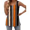 Orange Black Stripe