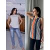 imageZeagoo Sleeveless Tops for Women High Neck Flowy Clothes Summer Tops for Women 2025Black