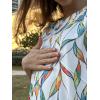 imageZeagoo Sleeveless Tops for Women High Neck Flowy Clothes Summer Tops for Women 2025Leafprint