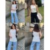imageZeagoo Tops for Women Trendy 2024 Tank Tops Keyhole Neck Sleeveless Blouses Summer Business Casual Basic ShirtsWhite