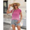 imageZeagoo Womens 3 Pack Crewneck Cap Sleeve Tank Tops Casual Basic T Shirts Loose Fit Tee Summer Tops 20251xh370
