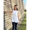 imageZeagoo Womens Tank Tops 2025 Loose Fit High Neck Summer Top Dressy Casual Sleeveless Shirts with Pocket1white