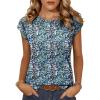 1-floral Blue