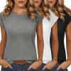 3 Pack:greyblackwhite