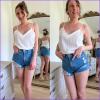 imageZeagoo Camisole Tops for Women VNeck Spaghetti Strap Tank Top Long Sexy Flowy Summer Textured Sleeveless TopsWhite