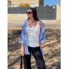 imageZeagoo Womens Summer Tops Square Neck Ribbed Tank Tops Slim Fitted Racerback Sleeveless Shirts Basic Casual 2 PackBblackwhite