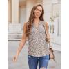 imageZeagoo Womens Tank Tops Sleeveless V Neck 2024 Basic Summer Casual Fashion Blouses Shirt