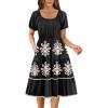 01-black Floral 4