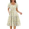 Light Yellow Floral